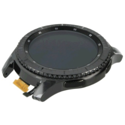 Přední kryt Samsung R760, R765 Gear S3 Grey / šedý + LCD + dotyková deska (Service Pack)