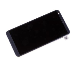 Přední kryt LG G6, H870 Titanum / titanový + LCD + dotyková deska (Service Pack), Originál