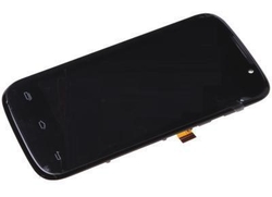 Přední kryt Prestigio MultiPhone PAP3400 Duo Black + LCD + dotyková deska, Originál