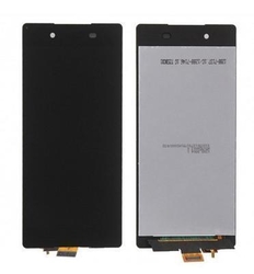 Přední kryt Sony Xperia Z4 Black / černý + LCD + dotyková deska, Originál