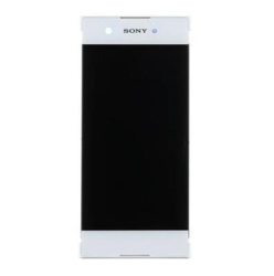 Přední kryt Sony Xperia XA1, G3121 White / bílý + LCD + dotyková deska (Service Pack)