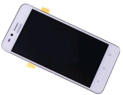 Přední kryt Huawei Ascend Y3 II 4G White / bílý + LCD + dotyk (Service Pack)