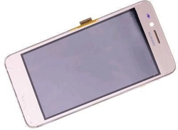 Přední kryt Huawei Ascend Y3 II 3G Gold / zlatý + LCD + dotyková deska, Originál