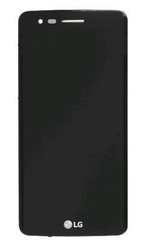 LCD LG K8 2017, M200 + dotyková deska Black / černá, Originál