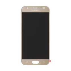 LCD Samsung J330 Galaxy J3 2017 + dotyková deska Gold / zlatá (Service Pack), Originál