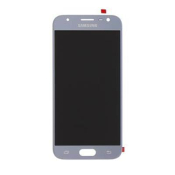 LCD Samsung J330 Galaxy J3 2017 + dotyková deska Silver Blue / s