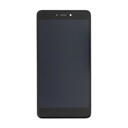 Přední kryt Xiaomi Redmi Note 4 Global, Note 4X černý + LCD + dotyková deska, Originál