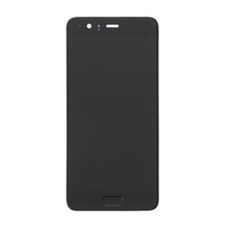 Přední kryt Huawei P10 Plus Black / černý + LCD + dotyková deska, Originál