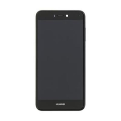 Přední kryt Huawei P9 Lite 2017 Black / černý + LCD + dotyková deska, Originál