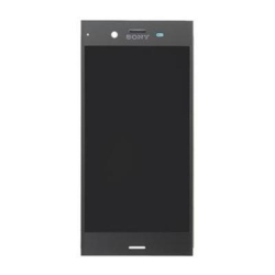 LCD Sony Xperia XZ1, G8341 + dotyková deska Silver / stříbrná (Service Pack), Originál