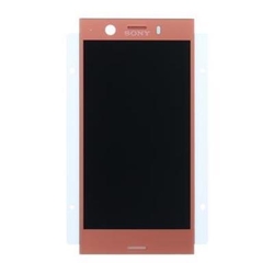 LCD Sony Xperia XZ1 Compact, G8441 + dotyková deska Pink / růžová (Service Pack), Originál