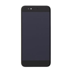 Přední kryt Xiaomi Mi A1 Black / černý + LCD + dotyková deska, Originál