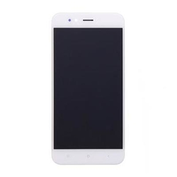 Přední kryt Xiaomi Mi A1 White / bílý + LCD + dotyková deska, Originál