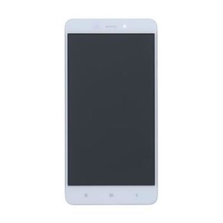 Přední kryt Xiaomi Redmi Note 4 White / bílý + LCD + dotyková deska, Originál