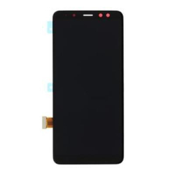 LCD Samsung A530 Galaxy A8 2018 + dotyková deska Black / černá (Service Pack), Originál