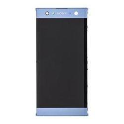 Přední kryt Sony Xperia XA2 Ultra, H4213 Blue / modrý + LCD + dotyková deska, Originál