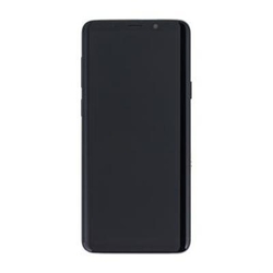Přední kryt Samsung G965 Galaxy S9 Plus + LCD + dotyková deska Black / černá, Originál