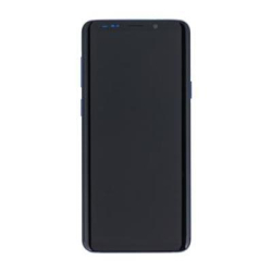 Přední kryt Samsung G965 Galaxy S9 Plus + LCD + dotyková deska Blue / modrá (Service Pack)
