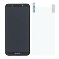 Přední kryt Huawei Mate 10 Lite Black / černý + LCD + dotyk (Service Pack), Originál