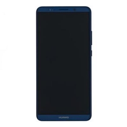 Přední kryt Huawei Mate 10 Pro Blue / modrý + LCD + dotyková deska (Service Pack)