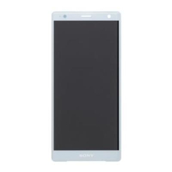 LCD Sony Xperia XZ2, H8266 + dotyková deska Silver / stříbrná, Originál