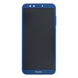 Přední kryt Huawei Honor 9 Lite Blue / modrý + LCD + dotyková deska, Originál