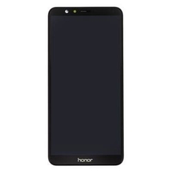 Přední kryt Huawei Honor 7X Black / černý + LCD + dotyková deska, Originál