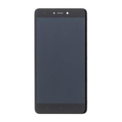 Přední kryt Xiaomi Redmi Note 4 Global Black / černý + LCD + dotyk (Service Pack)