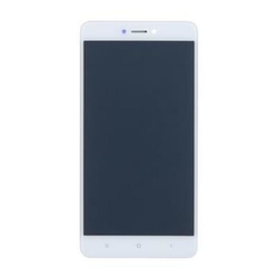Přední kryt Xiaomi Redmi Note 4 Global White / bílý + LCD + dotyk (Service Pack), Originál