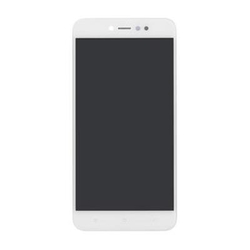 Přední kryt Xiaomi Redmi Note 5A Prime White / bílý + LCD + dotyková deska, Originál