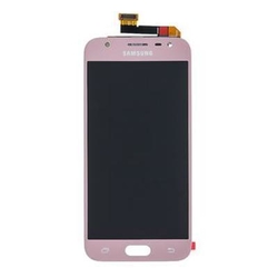 LCD Samsung J330 Galaxy J3 2017 + dotyková deska Pink / růžová (Service Pack), Originál