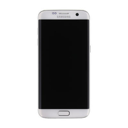 Přední kryt Samsung G935 Galaxy S7 Edge White / bílý + LCD + dotyk deska (Service Pack)