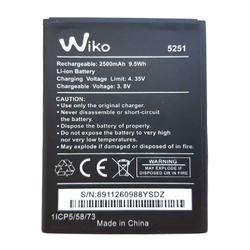 Baterie Wiko 5251 2500mAh pro Robby, Originál