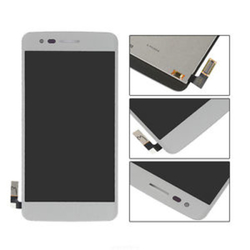 LCD LG K8 2017, M200 + dotyková deska Silver / stříbrná, Originál