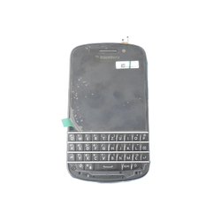 Přední kryt BlackBerry Q10 Black / černý + LCD + dotyková deska + klávesnice, Originál