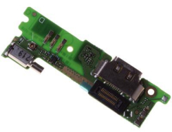 UI deska Sony Xperia XA1 Dual, G3112 + USB-C konektor + mikrofon + vibra, Originál