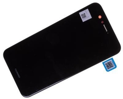 Přední kryt Huawei Nova 2 Black / černý + LCD + dotyková deska, Originál