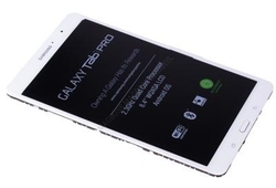 Přední kryt Samsung T320 Galaxy Tab Pro 8.4 White / bílý + LCD + dotyk (Service Pack)