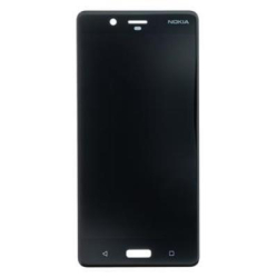 LCD Nokia 8 + dotyková deska Black / černá (Service Pack), Originál