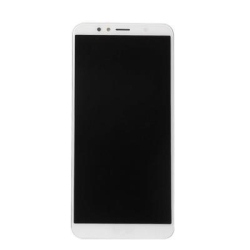 Přední kryt Huawei Y6 2018, Y6 Prime 2018 White / bílý + LCD + dotyková deska, Originál