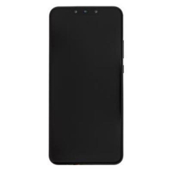 Přední kryt Huawei Nova 3 Black / černý + LCD + dotyková deska, Originál