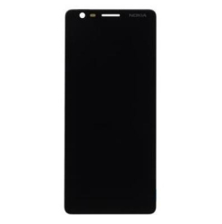 LCD Nokia 3.1 + dotyková deska Black / černá (Service Pack), Originál