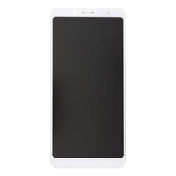 Přední kryt Xiaomi Redmi Note 5 White / bílý + LCD + dotyková deska, Originál