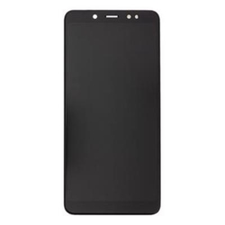 Přední kryt Xiaomi Redmi Note 5 Black / černý + LCD + dotyková d