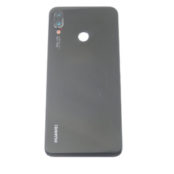 Zadní kryt Huawei P Smart Plus Black / černý + sklíčko kamery, Originál