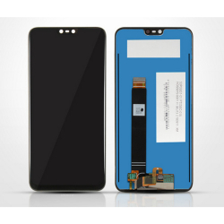 LCD Nokia 6.1 Plus + dotyková deska Black / černá (Service Pack), Originál