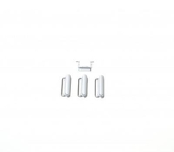 Krytky Apple iPhone 6S White / bílý - 4ks