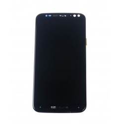Přední kryt Lenovo Moto X Style Black / černý + LCD + dotyková deska, Originál