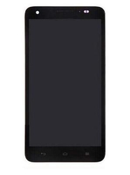 Přední kryt Huawei Honor 3X Black / černý + LCD + dotyková deska, Originál