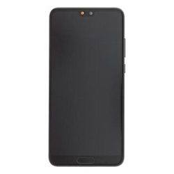 Přední kryt Huawei P20 Black / černý + LCD + dotyková deska
